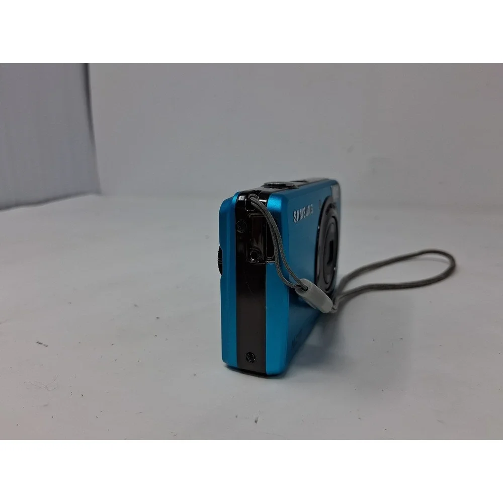 Samsung SL202 Digital Camera 10.2MP 3x Zoom Blue W Battery — TESTED & WORKING✅✅X